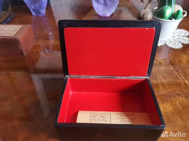 Шкатулка федоскино