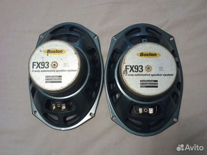 Динамики Boston fx93 овальные