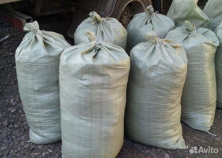 Перегной в мешках