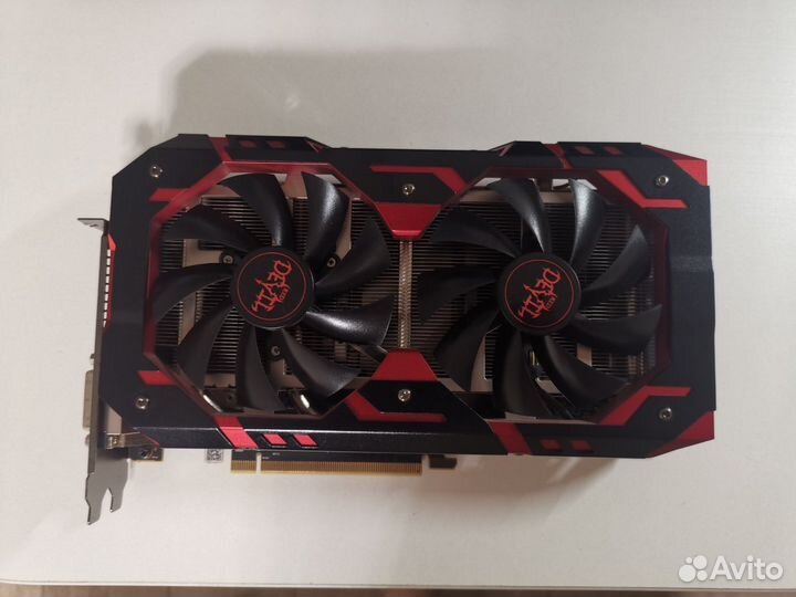 Видеокарта radeon 580 Red devil