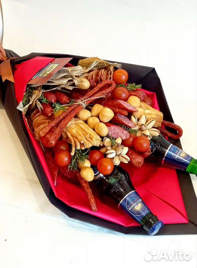 Съедобный букет. Мужской букет