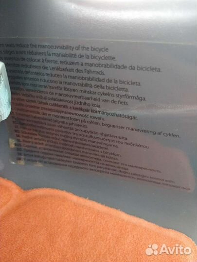 Детское велокресло polisport bilby jr (1-3г)