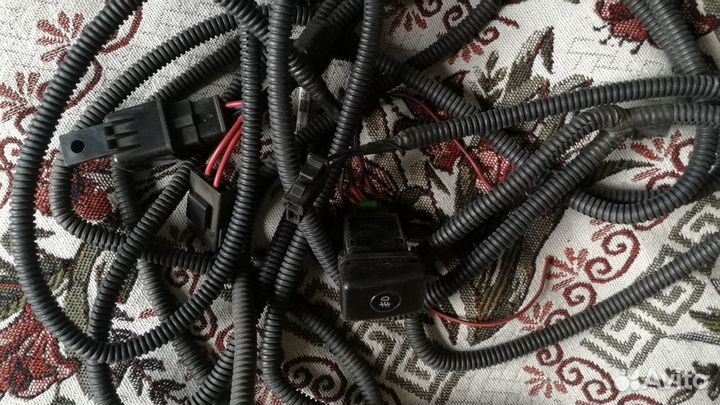 Проводка противотуманных фар с кнопкой и реле