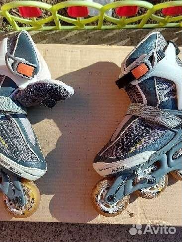 Коньки роликовые размер 34-38