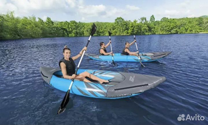 65143 Надувная байдарка 312см-96см-35см до 100кг