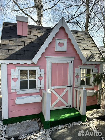 Детский домик для улицы