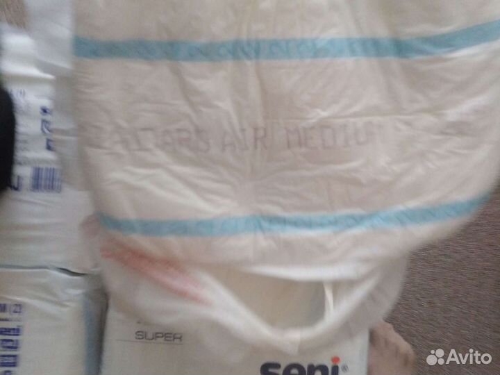 Памперсы для взрослых seni 3 30 шт