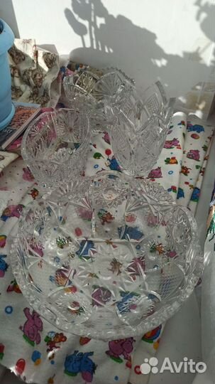 Хрустальная посуда СССР