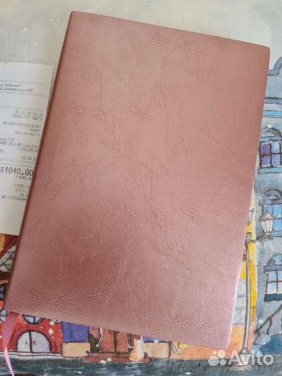 Новый ежедневник А5 Escalada розовый жемчуг
