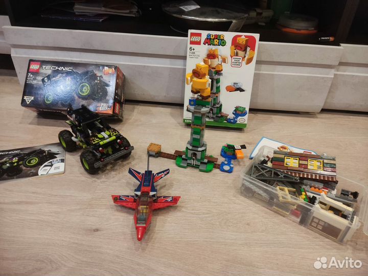 Конструктор Lego technic Mario и другие