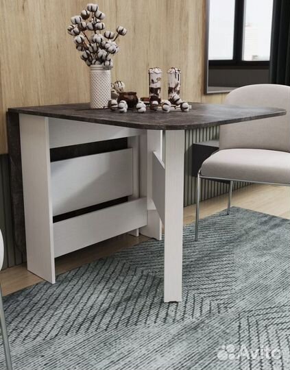 Новый кухонный стол раздвижной в коробке