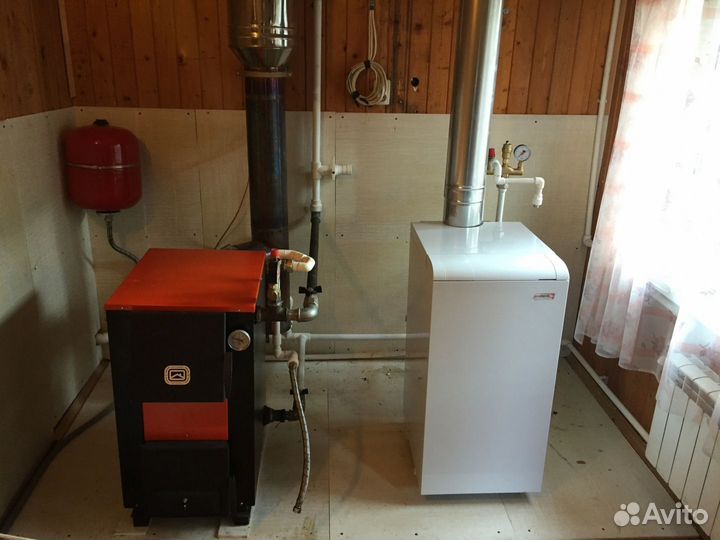 Дымоход для напольного газового котла