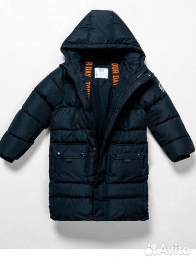 Удлиненная куртка для мальчика 116