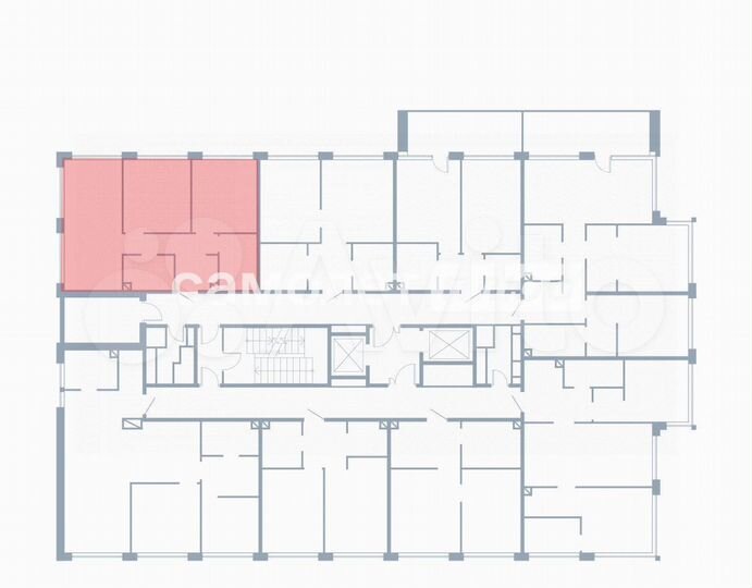 3-к. квартира, 63 м², 6/20 эт.