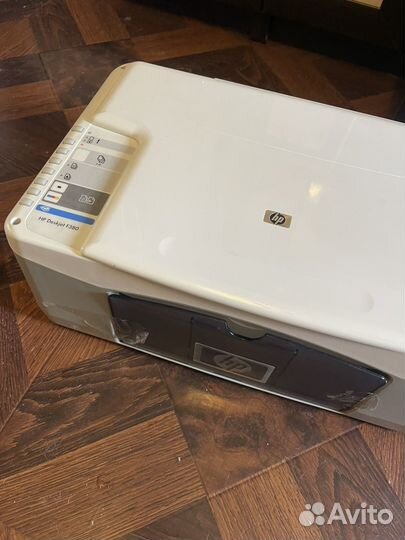 Мфу струйное HP DeskJet F380, цветн., A4
