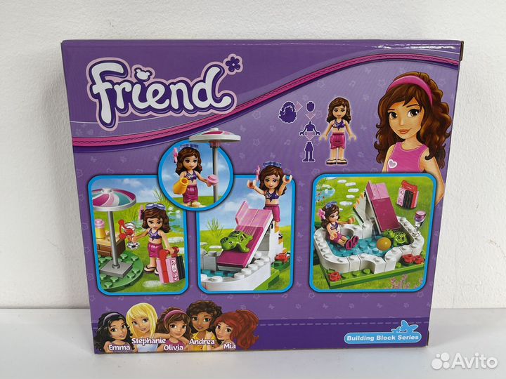 Lego Friends Маленький бассейн Оливии