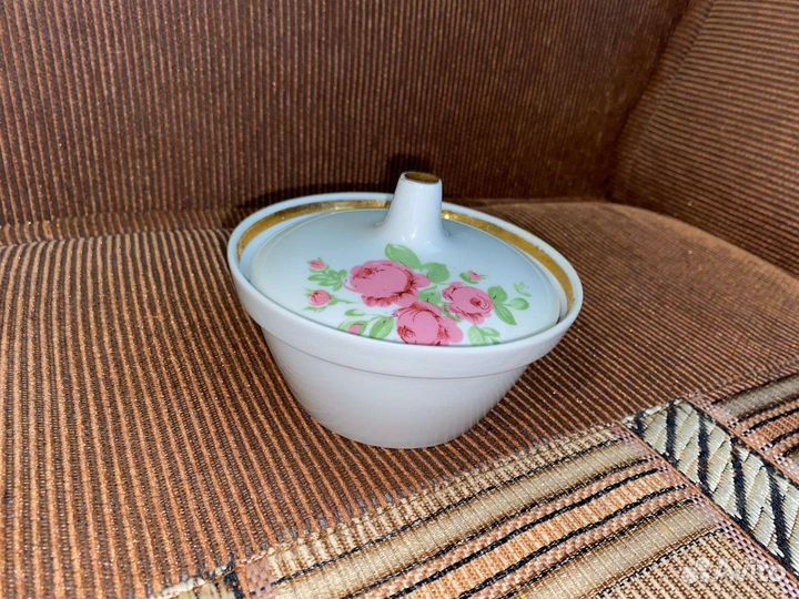 Фужеры+сахарница