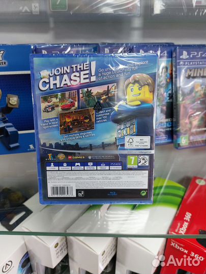 PS4 lego City Undercover. Игры диски на PS4\PS5