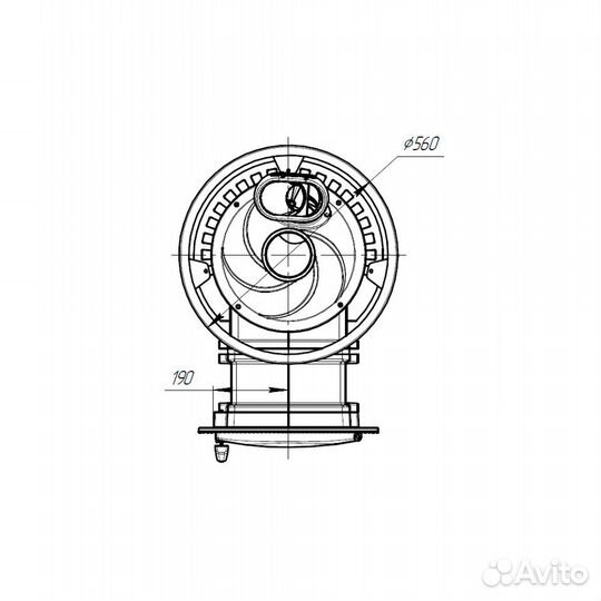 Печь банная 