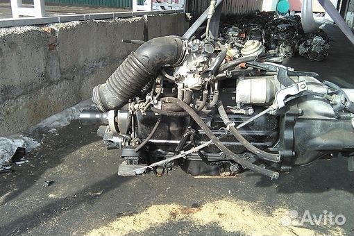 Двигатель в сборе двс toyota estima TCR10 2TZ-FE 1