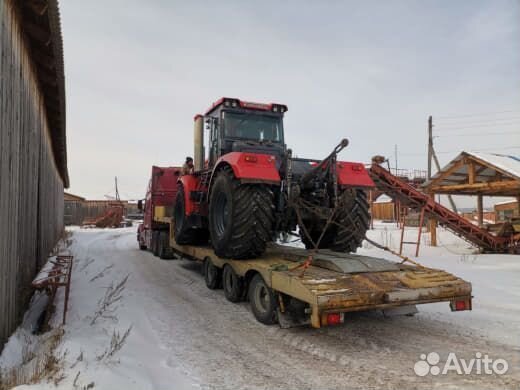 Перевозки тралом негабаритных грузов