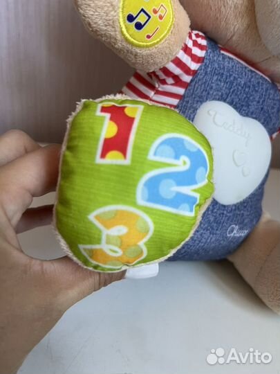 Развивающий медвежонок teddy Chicco