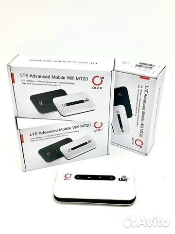 Роутер 4G LTE Olax MT20 TTL с сим-картой опт/роз