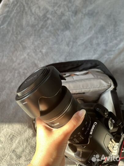 Canon фотоаппарат и объектив