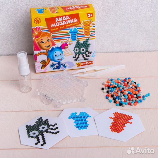 Аквамозаика для детей, фиксики