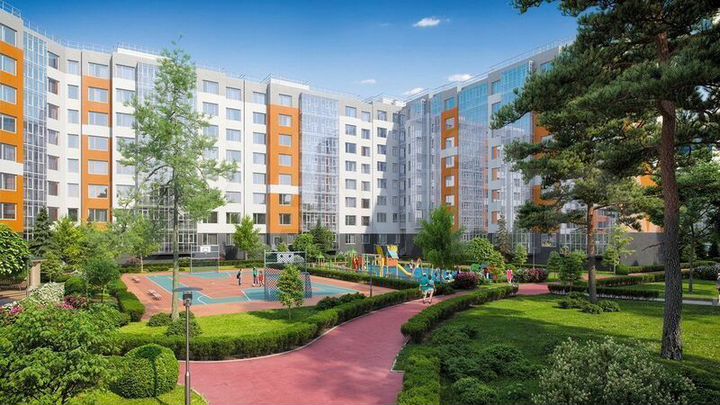 1-к. квартира, 44,6 м², 6/8 эт.