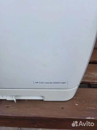 Мфу лазерный цветной hp cm1017 mpf