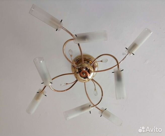 Люстра потолочная бу