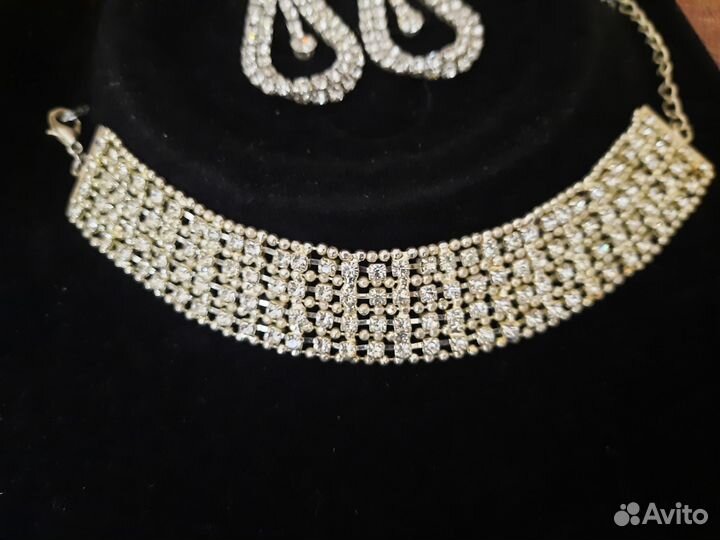 Бижутерия серьги и браслет украшения