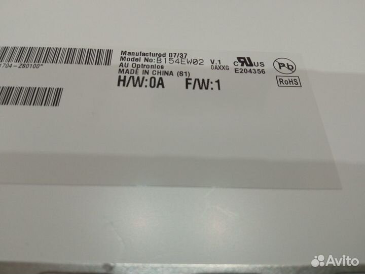 Матрица B154EW02 V1