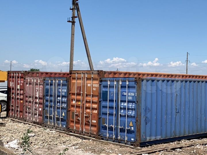 Склад, 30 м² Морской контейнер