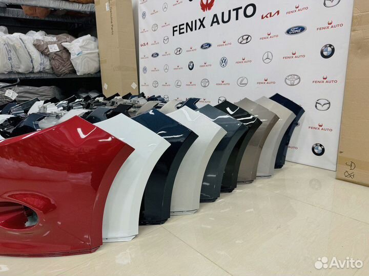 Бампер Форд Фокус 3 с 11-15 все цвета