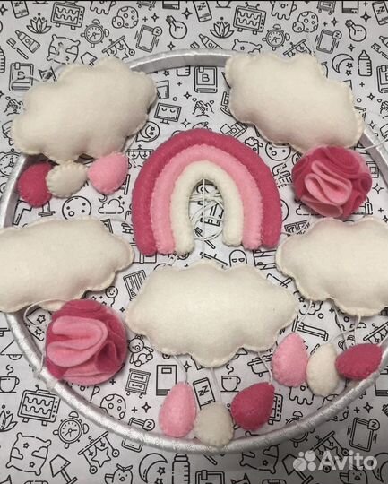 Мобиль для детской кроватки