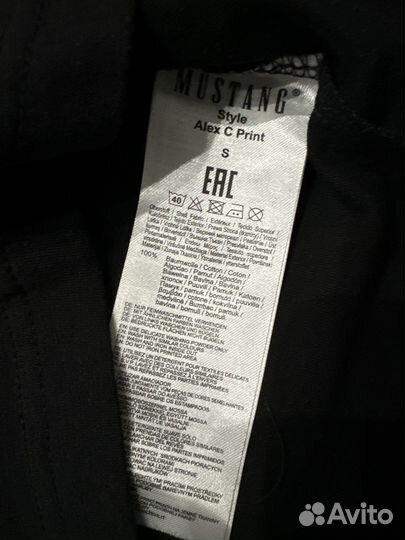Mustang мужская футболка новая размер S