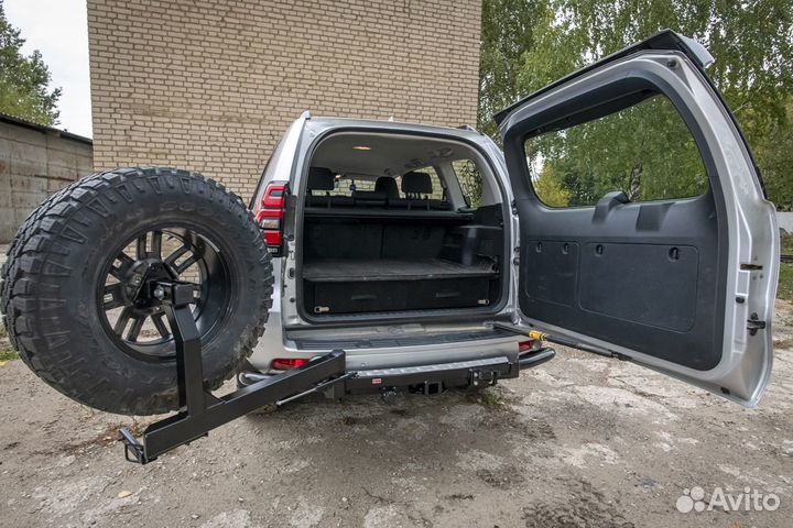 Бампер задний силовой Риф Land Cruiser Prado 150