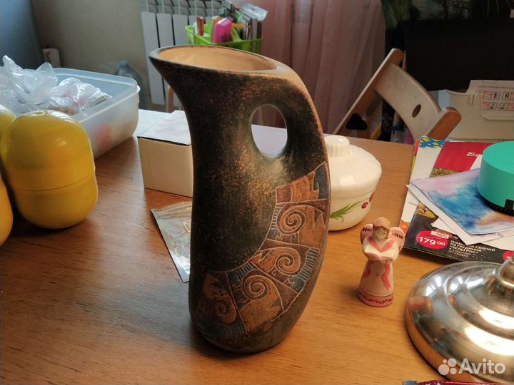 Ваза Кувшин в греческом стиле керамика