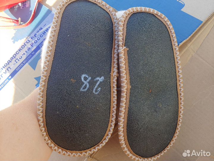 Домашние угги, чуни, валенки, тапочки из овечьей ш