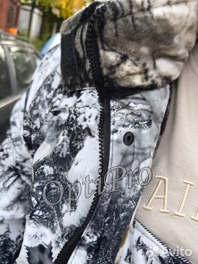 Костюм рыбака зимний лес