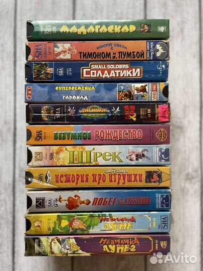 Видеокассеты vhs