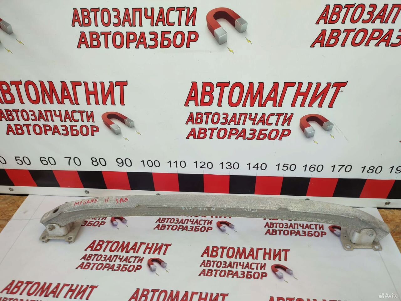 Усилитель заднего бампера Рено Меган 2