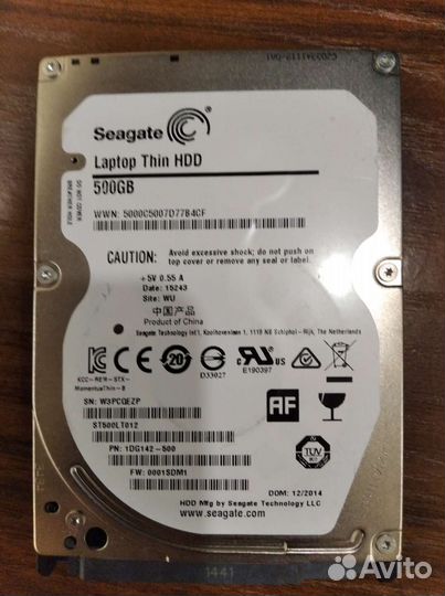 SSD /HDD 2.5 для ноутбука
