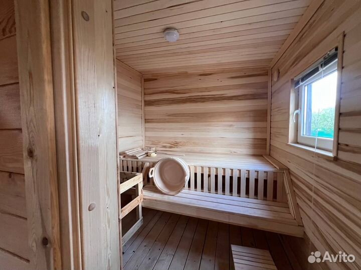 Готовая баня 5х6 под ключ