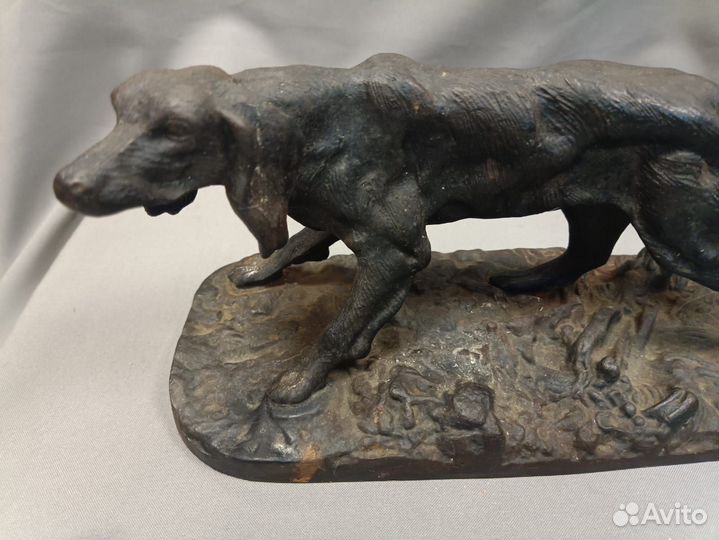 Каслинское литьё Собака Сеттер Куса СССР