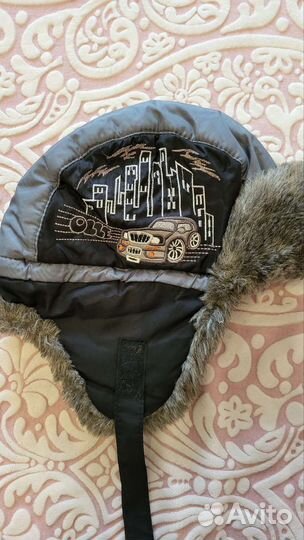 Шапка ушанка балоневая на мальчика