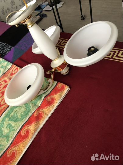 Люстра потолочная бу