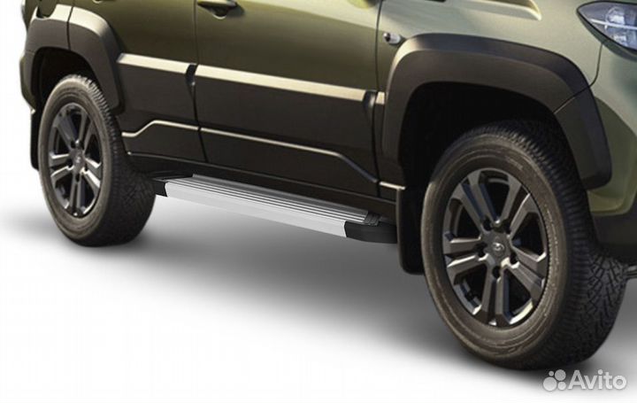 Пороги площадка Лада Нива Трэвел